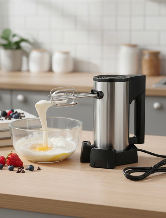 Batidora De Acero Full Potencia 300 W