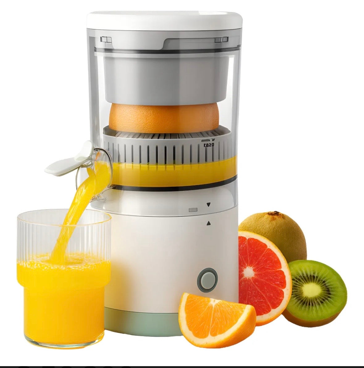 Juguera Portatil Recargable C/usb Exprimidor Recargable Blanco