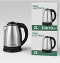 Pava Electrica Matera Jarra Corte Mate Tokyo Style Acero