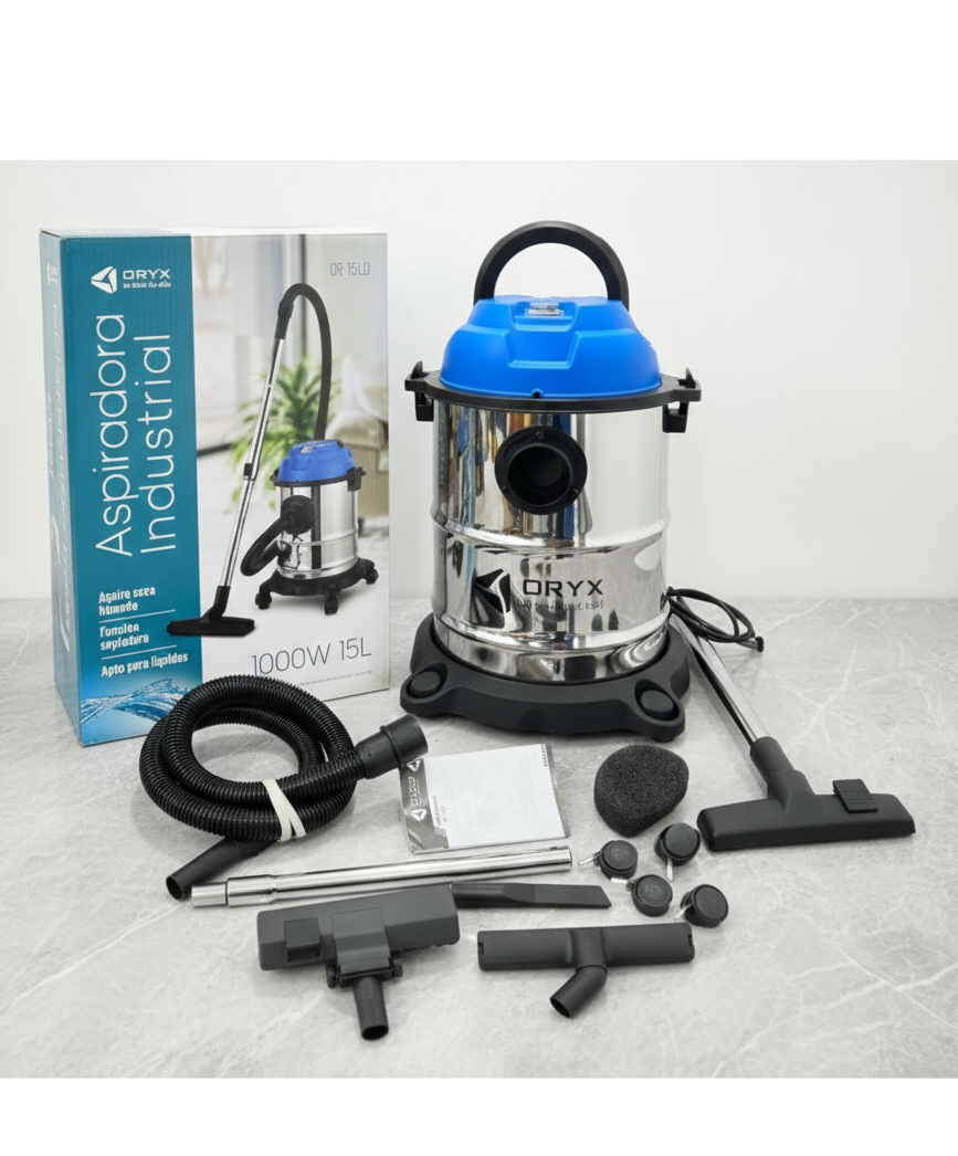 Aspiradora INDUSTRIAL 15 L 🔥